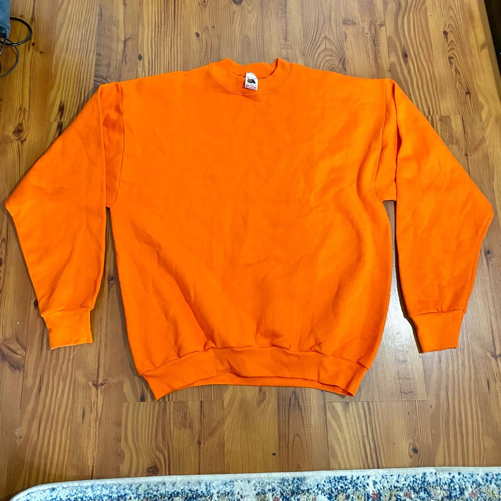 Vintage Orange Crewneck
